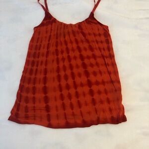 *3 for $15* NEW Lucky Brand Tie-Dye Sleeveless Top - Rust